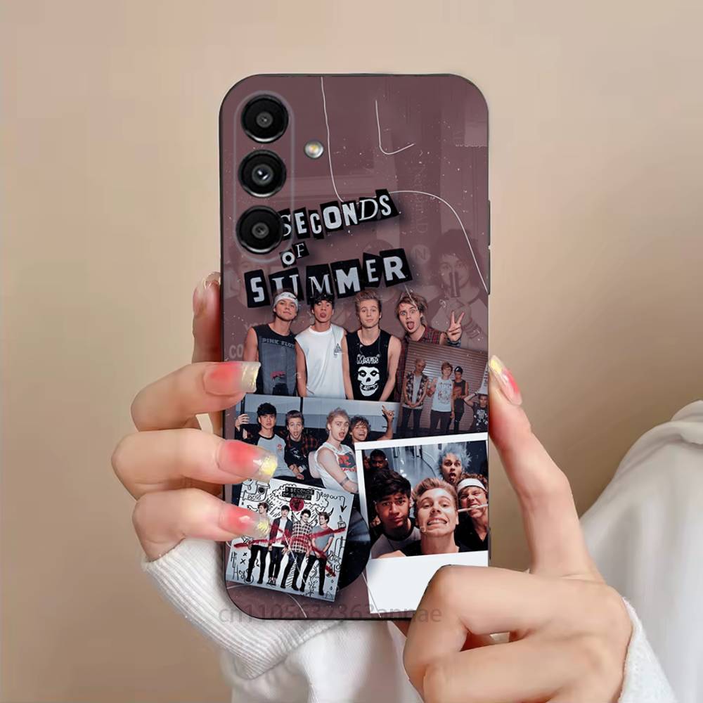 5 S-Seconds of S-Summers 5SOS Phone Case For Samsung Galaxy S21 22 23 24 S25 Ultra PlusS20 FE S10 Plus  Cover Funda