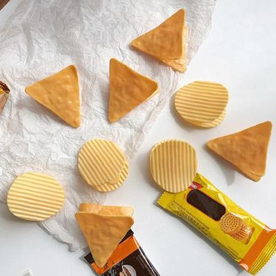 Útil antifugas que mantiene la frescura, amplia aplicación, forma de patata, abrazadera de sellado para aperitivos, suministros para el hogar, soporte para sello de alimentos