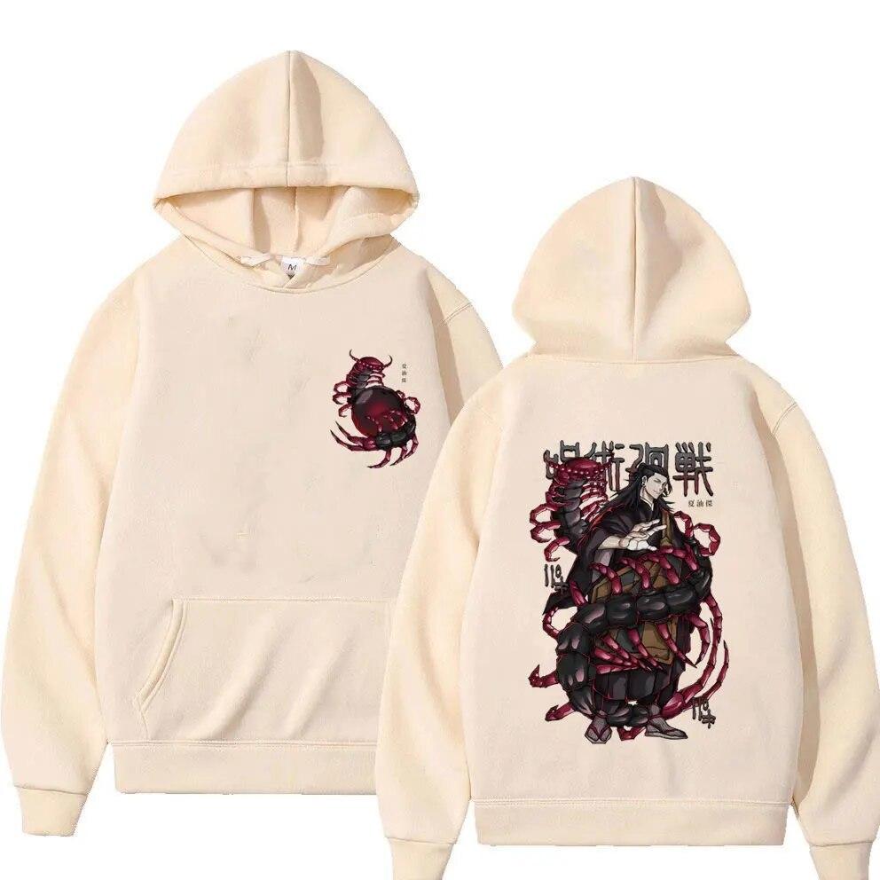 Japan Anime Jujutsu Kaisen Geto Suguru Grafická Mikina Unisex Módní Mikina Unisex Velké Mikiny Unisexga Značkové Unisex oblečení