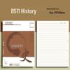 B5 Thickened Subject Notebooks for Middle School: Chinese, English, Physics, Math - Complete Set