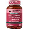 Carbamide Forte Multivitamin Tablets for Women | Multi Vitamin Supplements for Womens With Probiotics | Multivitamin Tablet for Women With 43 Ing