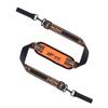 JiaDiaoNi Upgraded Fishing Rod Shoulder Strap with Thickened Pad and Bundling Strap