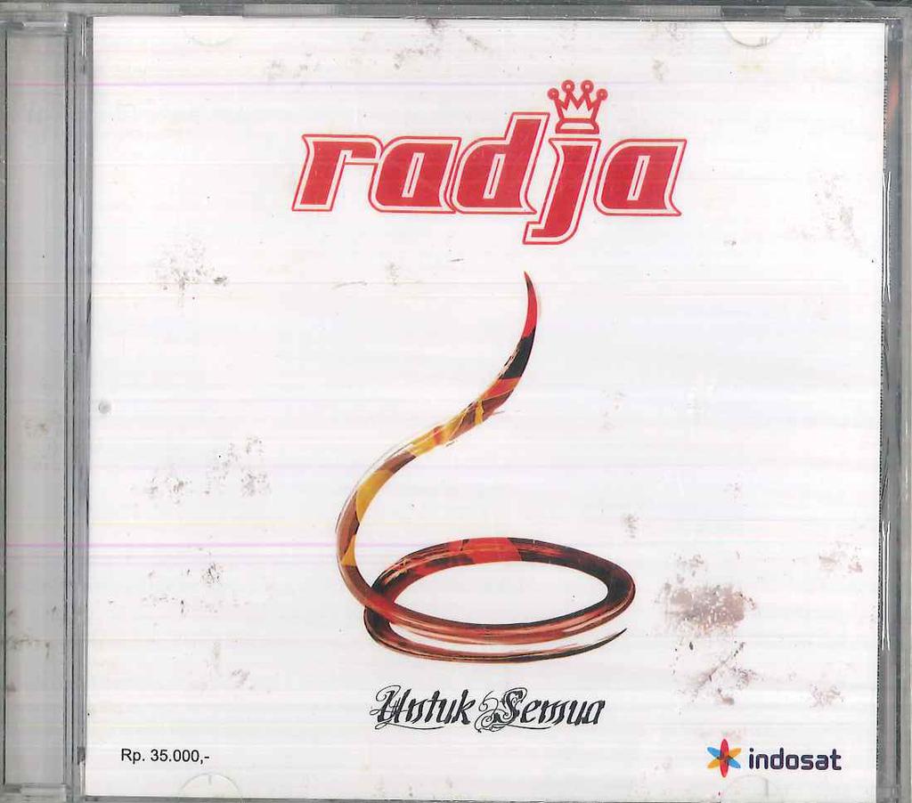 CD RADJA - Untuk Semua CXL0138 EMI INDONESIA 2007 Indonesia Pop Used