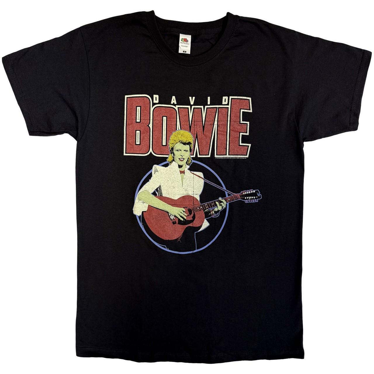 David Bowie: Acoustic Bootleg T-Shirt (Officially Licensed) XXXL