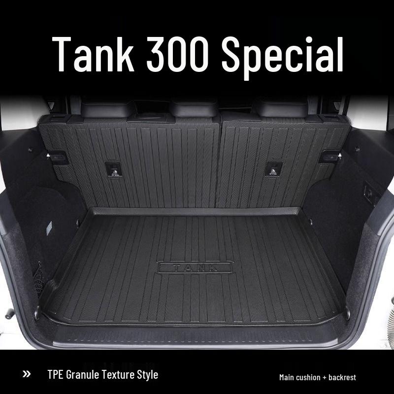 2024 Tank 300 Trunk and Tail Mat – TPE Interior Decoration Accessories