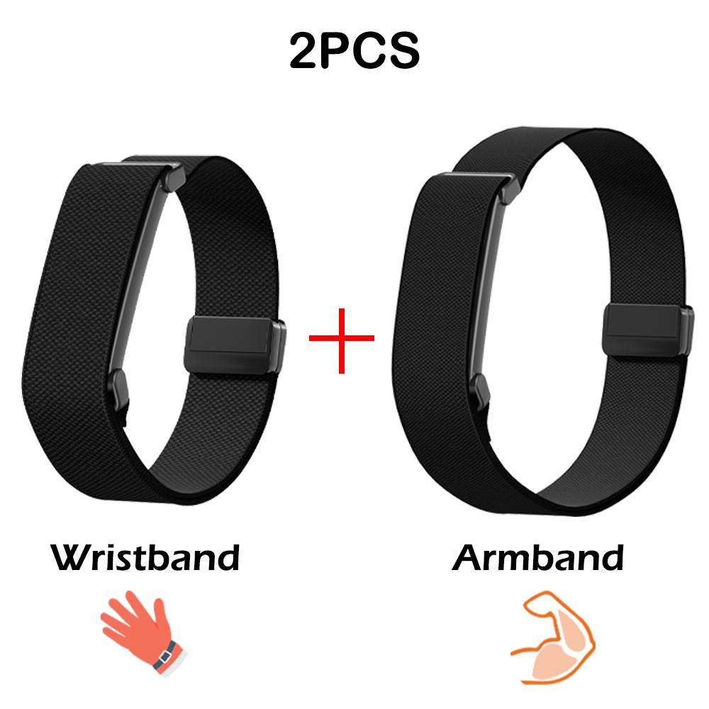 Magnetisches Nylon-Ersatzarmband für Google Fitbit Air 2-in-1 Armband + Armband-Set Integrierter Metallrahmen Strapazierfähiges Sportband