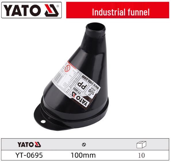 YATO Hands-Free Thickened Bayonet Funnel for Fuel and Oil Pouring