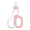 Professional Pet Nail Clipper LED Light Cat Dog Cutter Claw Trimmer with Safety Lock Puppy Kitten Animals Care Grooming Tool Kit