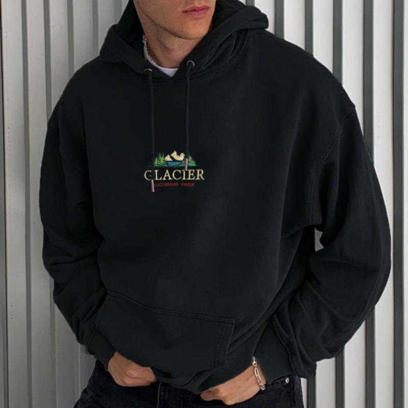 

Осенний мужской модный бренд из Гонконга, свободный повседневный модный свитер с капюшоном XL