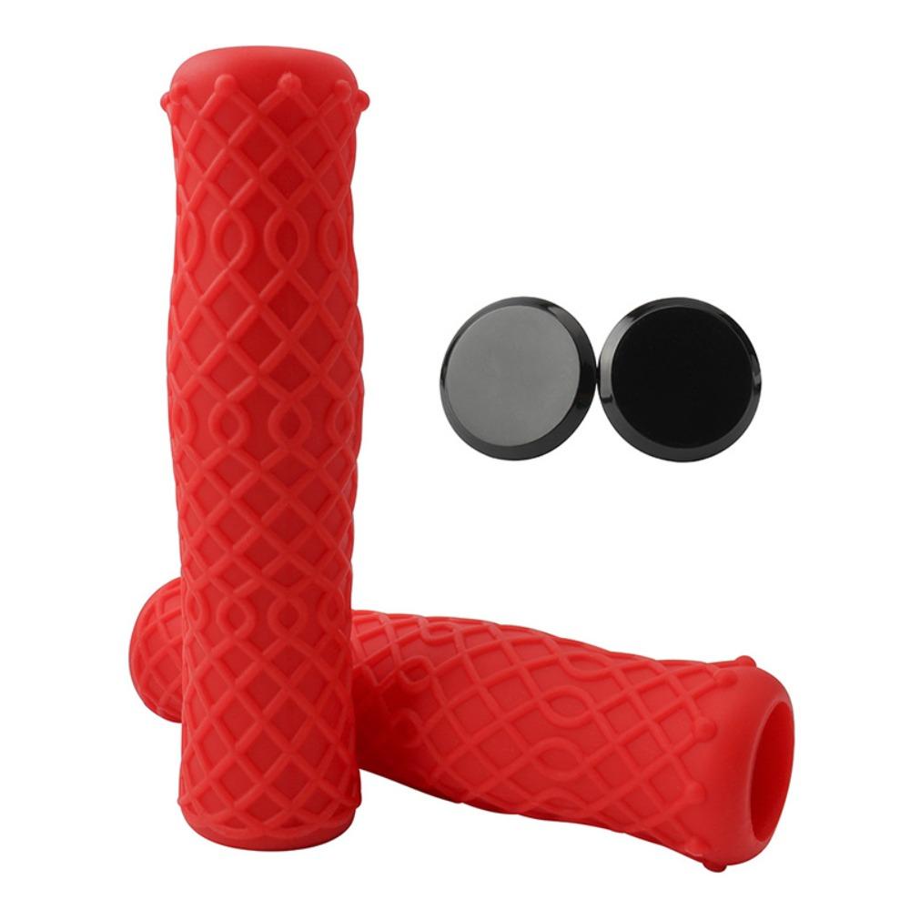 

1 Pair Shock-Absorbing 22.2 Bicycle Handle Grips Non-slip 22.2 Bike Handlebar Grips Road Bikes