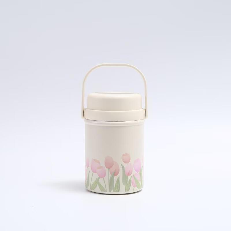 Shangqi 520ml Tulip Portable Insulated Food Jar