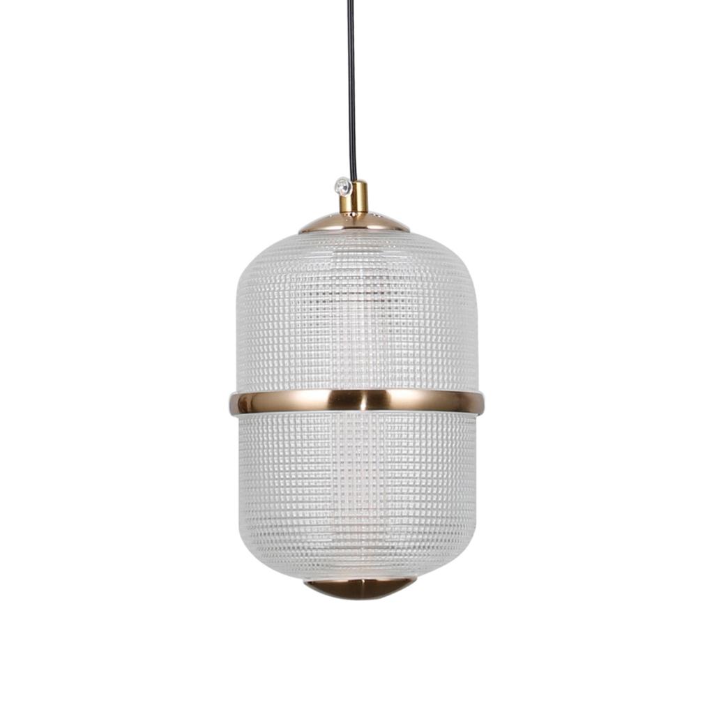 Lampa Wisząca Alani Led Złoty Alu Italux Pnd-34375-1-Hbr