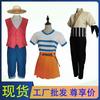 Costumes Cosplay One Piece Enfants Adultes Luffy Nami Zoro Tenues de Fête d'Halloween