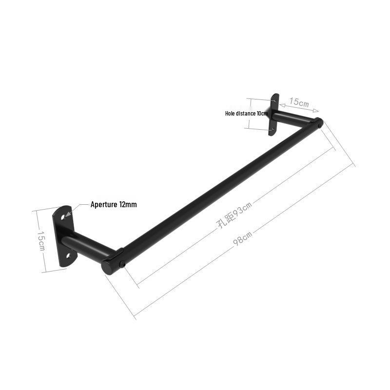 Stainless Steel Telescopic Indoor Pull-Up Bar & Hanging Rack Frame