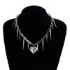 Elegant Irregular Heart Pendant Necklace Designs for Trendy Women Seek Individuality and Romance Daily Casual Use
