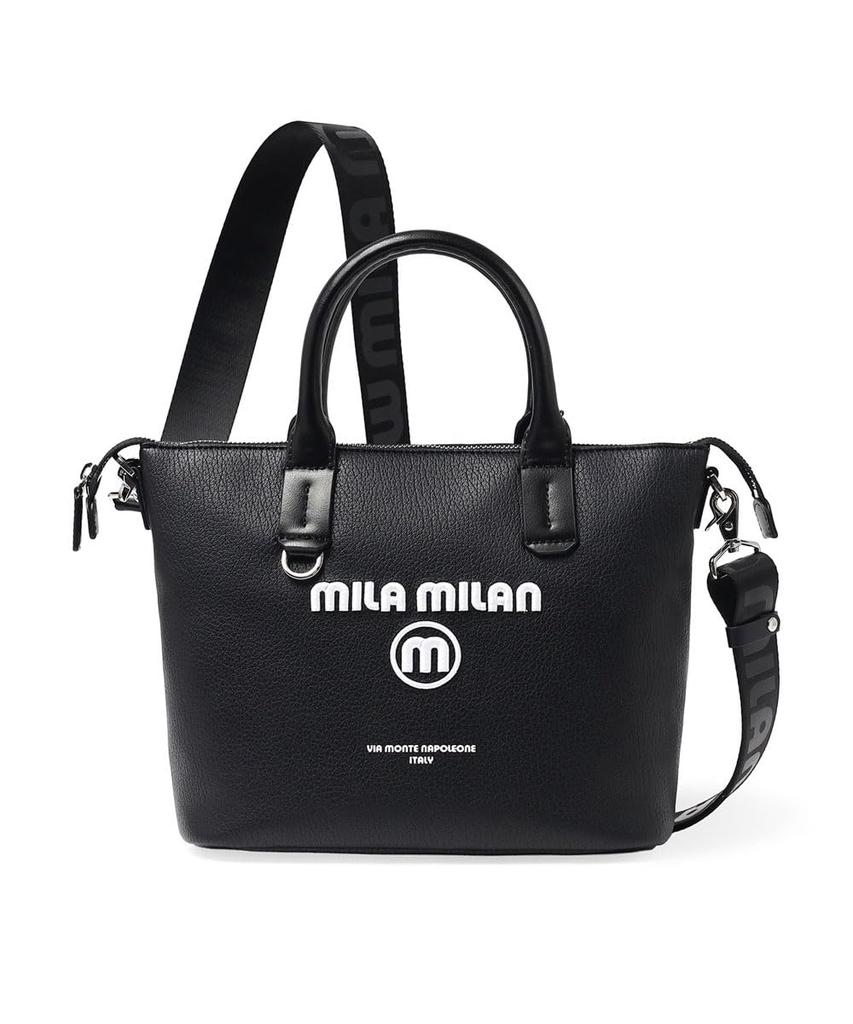 mila milan Pupurie Tote Bag [Mila Milan] Men's Shoulder/Mini No.248511 (Black)