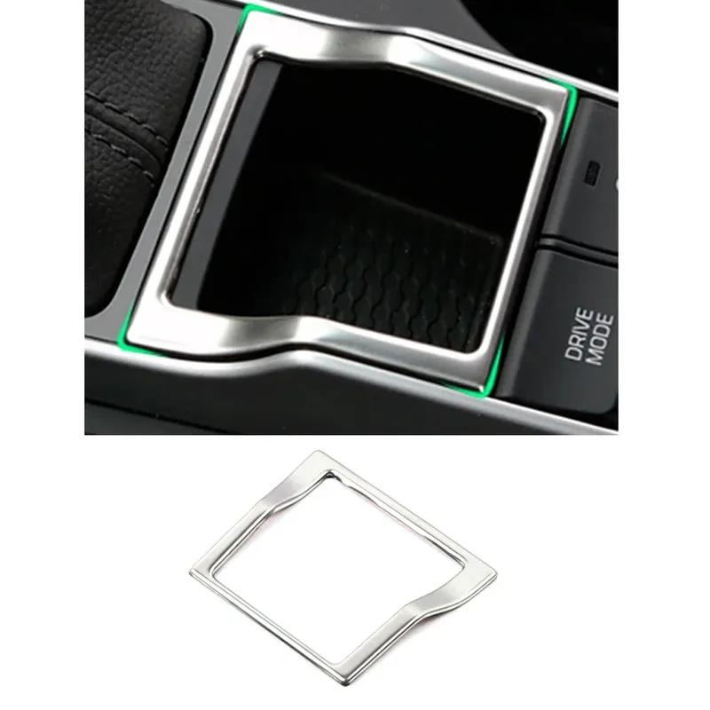 For Hyundai Tucson 2015-2018 Interior Handle Brake Panel Frame Cover Trim Stainless Steel Sticker