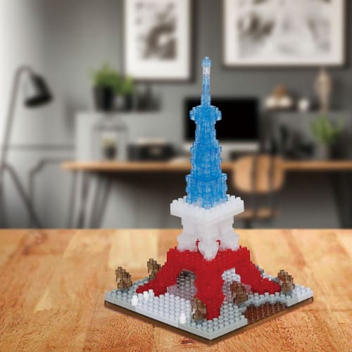 Kawada Nanoblock Paris Seine River Tricolor Ver. 13.4 X 8 X 8cm 12 Years Old and Up Interior Hobby NBH_243