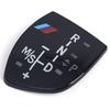 BMW Schaltknauf Dekorativer Aufkleber für M Logo: Passt für X1, X3, X5, X6, 3er, 5er, 7er - Innenraummodifikation.