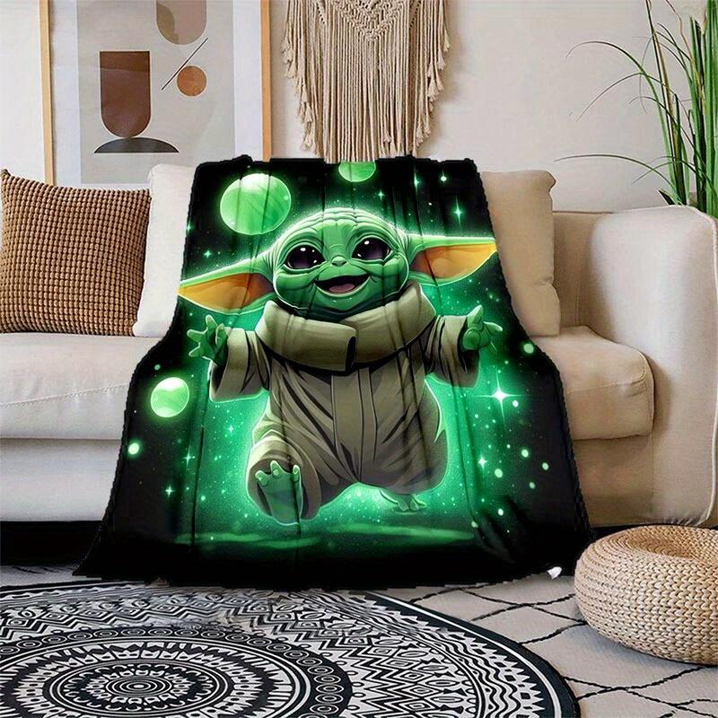 1pc Star Wars Printing Blanket - Soft, All-Season Throw for Office Blanket, Personalized Gift with Adorable Cartoon Design