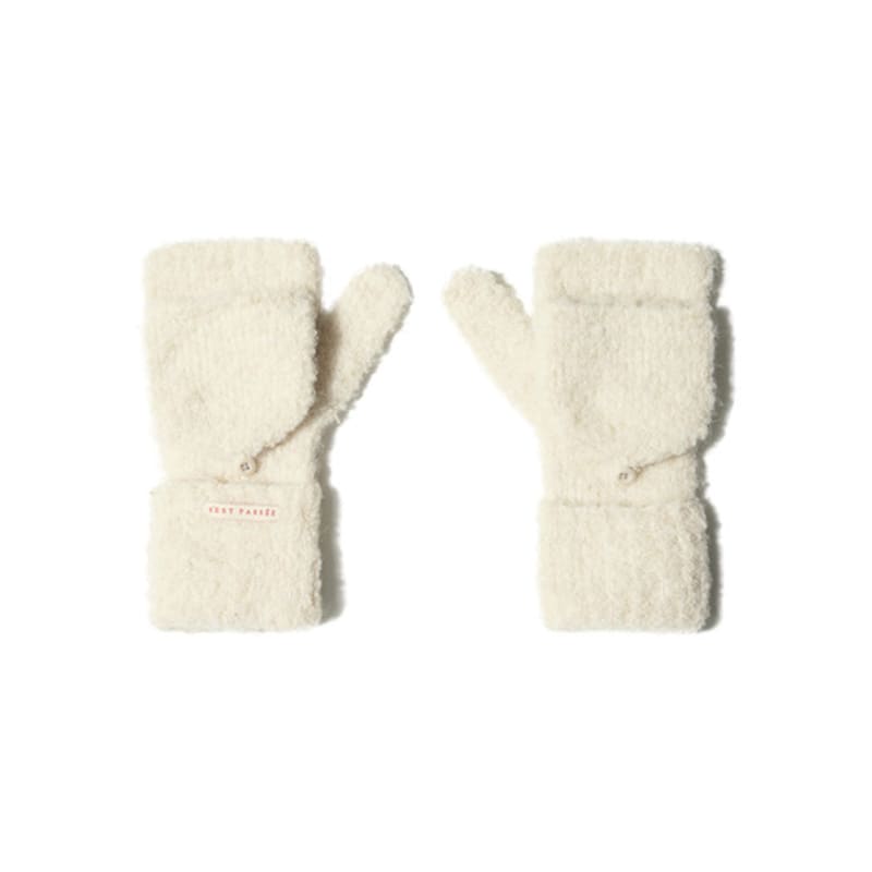 Siyazu SIAC3035 Buckle Gloves_Cream