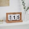 Minimalist Style Living Room Office Decoration Wooden Calendar Ornament Modern Desk Accessories Simple Home Decor Crafts Gift