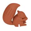 Food Grade Silicone Squirrel Shape Tea Strainer Cute Squirrel Shaped Tea Infuser Filter Coffee