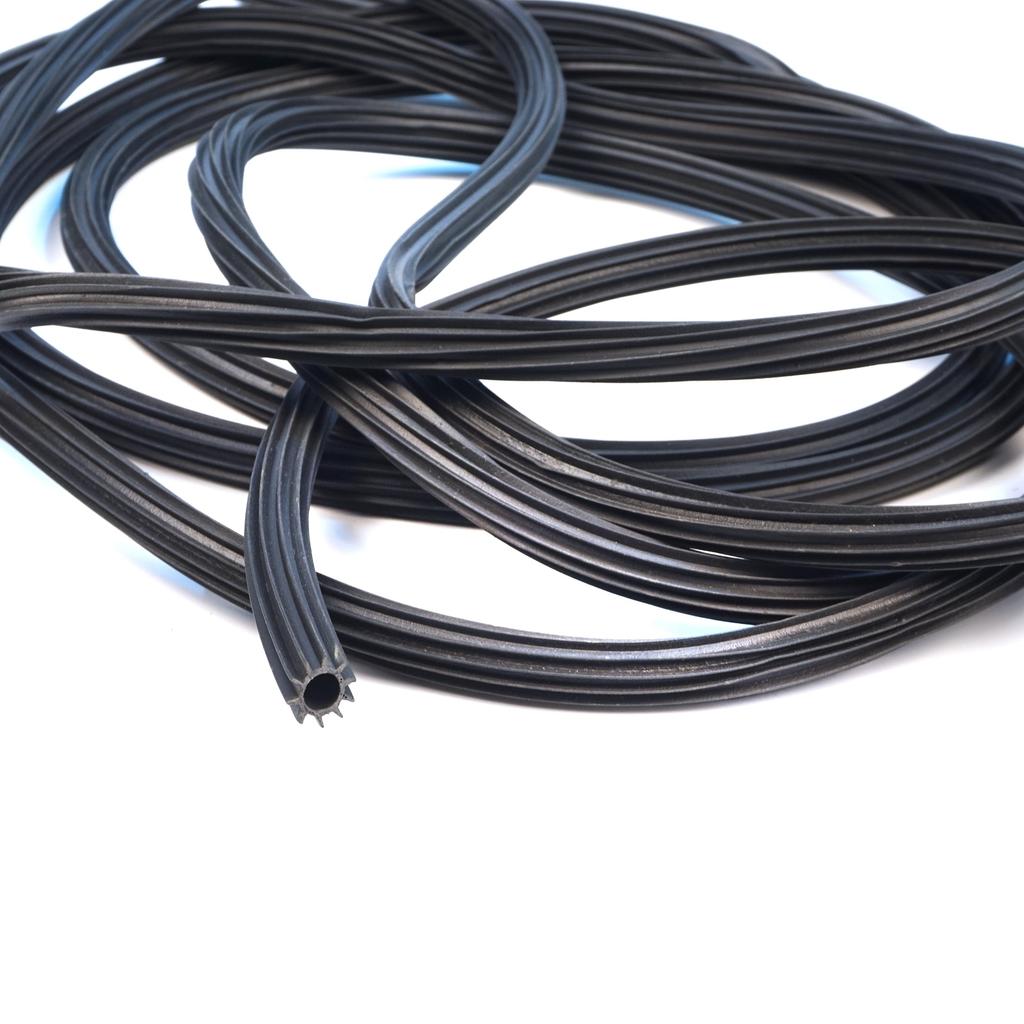 BWR5627 Window Regulator Cable Wire Rope Sound Isolation Thick Star Rubber Protection 5 mm Hole 10 Meter for Many Car Auto Models