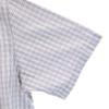 Timberland Check Pattern Short sleeve Cotton shirt L white Men's Used