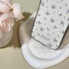 Ins Korean purple floral application iPhone Apple 17Promax mobile phone case 16/15 Epoxy water condensation 14 women