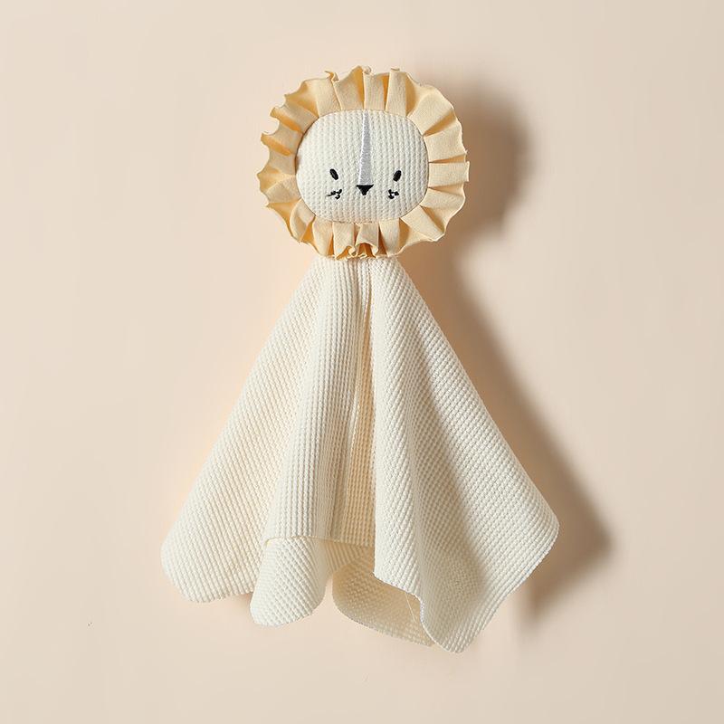 Cartoon Dier Baby Katoen Dekbed Zacht Pasgeboren Slaap Poppen Kinderen Trendy Slaap Speelgoed Kalmeren Verzachten Handdoek Slabbetjes K77