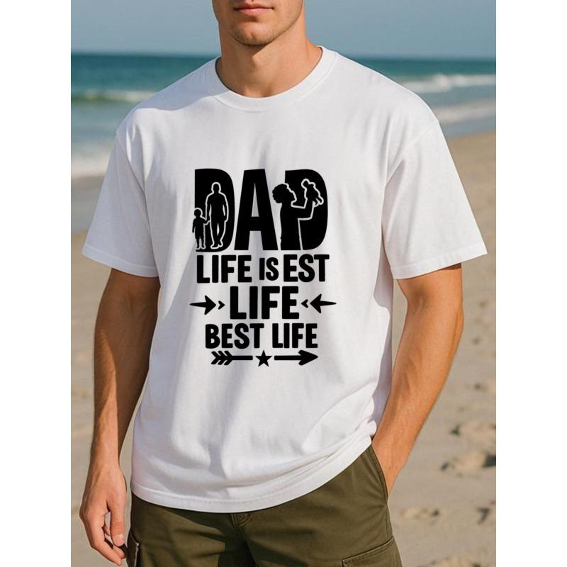 European Size Men'S Print Short-Sleeved T-Shirt | Loose Round-Neck, Comfortable and Chic,Silhouette, Breathable Fabric, All-Season Wear, Casual Style