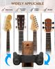 STRICH Guitar Hanger Wall with Suitable for and More of Hooks, Mount, Auto-Locking, Screws, Guitars, Basses, Ukuleles, (Set 3)