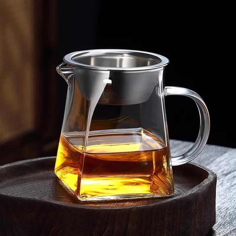 Borosilicate Glass Fair Cup & Tea Infuser Set