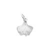 S999 Sterling Silver Beach Pendant with DIY Crystal Beads and Stringing Rope for Bracelets and Necklaces - Fresh Chinese Style