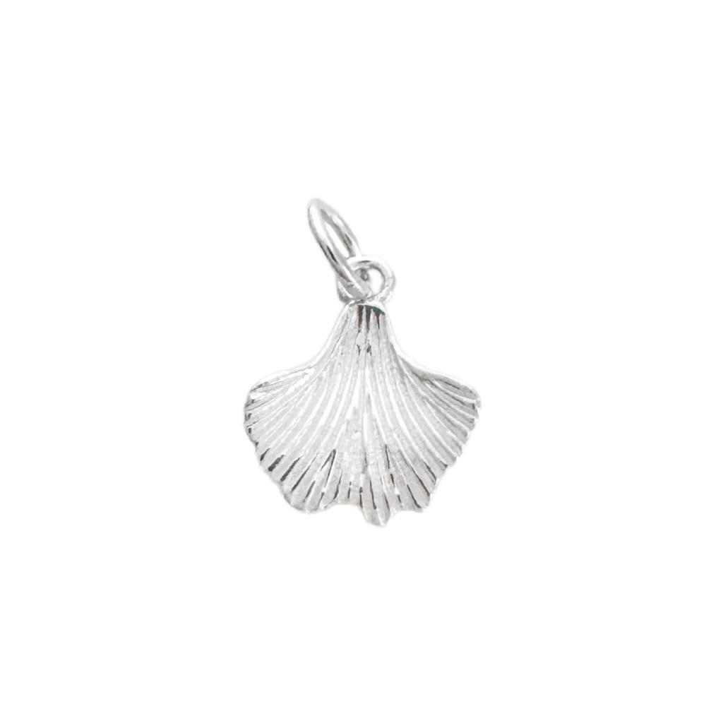 S999 Sterling Silver Beach Pendant with DIY Crystal Beads and Stringing Rope for Bracelets and Necklaces - Fresh Chinese Style