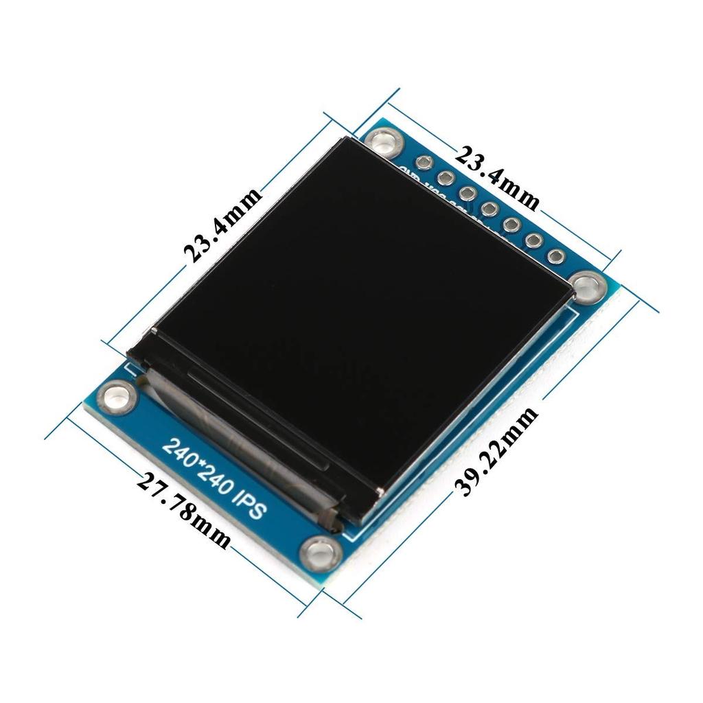WINGONEER TFT LCD Screen Display 1.3" TFT LCD Module 240 X 240 IPS 65K