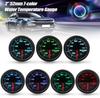 Universal Car 2"/52mm 7 Colors LED Water Coolant Temperature Temp Gauge Meter
