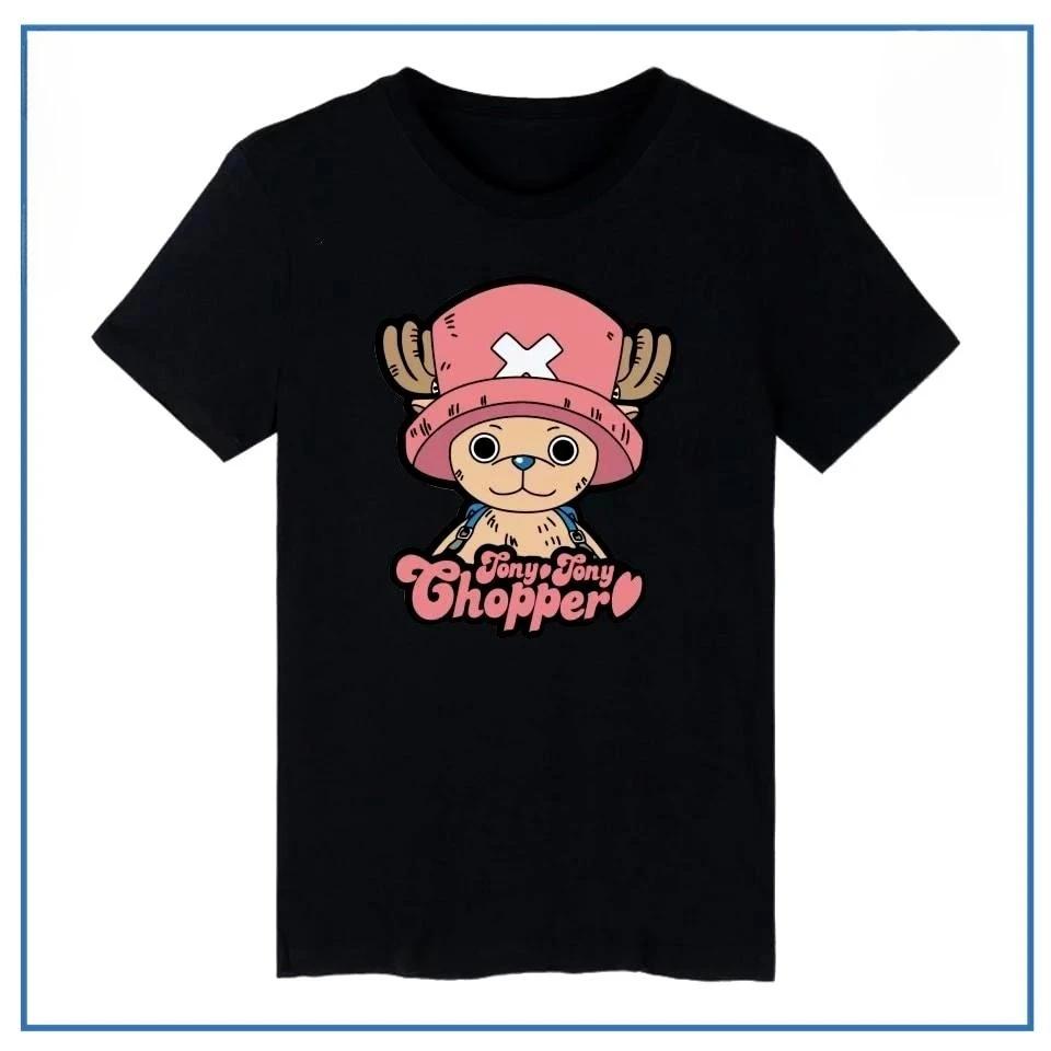 One Piece T-Shirt – Tony Tony Chopper High-quality Streetwear Is Suitable for Both Men and Women 2026 New Summer