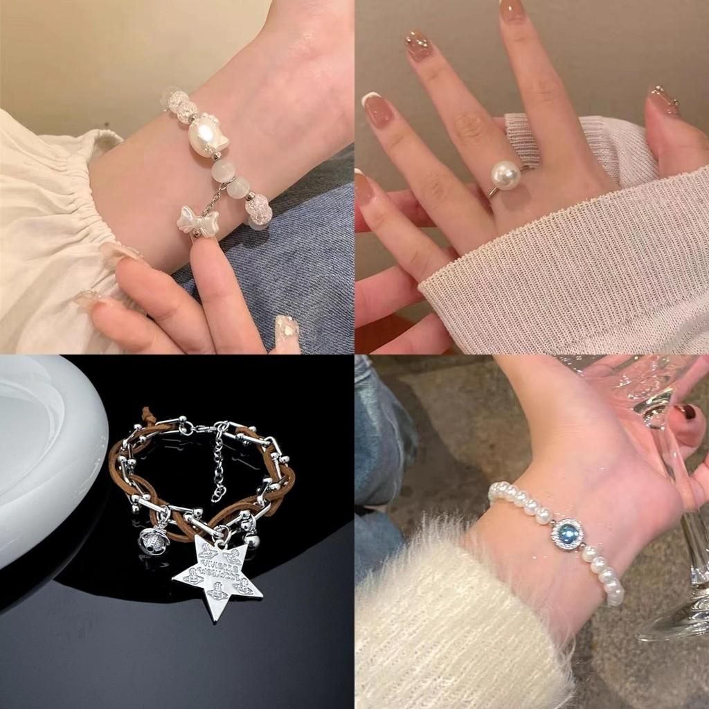 Aufwendiges Perlenarmband im chinesischen Stil für Damen Elegant und modisch