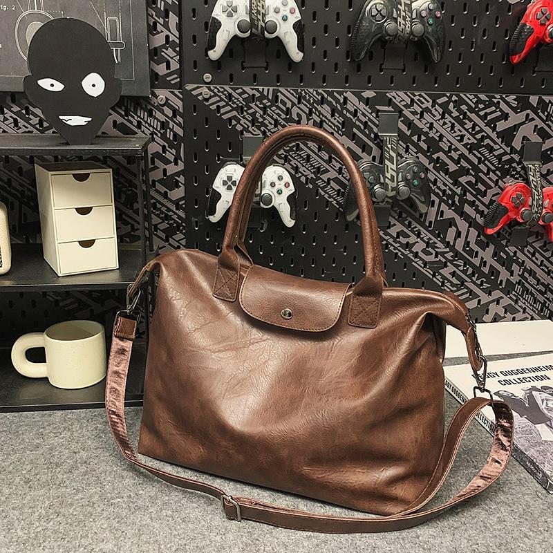 Neue Umhängetasche mit Nischendesign und großem Fassungsvermögen, personalisierte Handtasche, Herren-Frühlings-Pendler-Umhängetasche