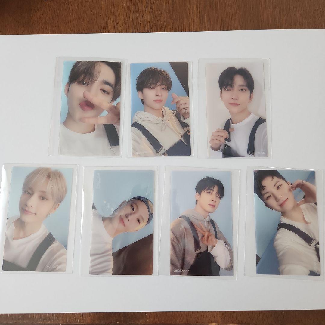 [USED] SEVENTEEN DREAM Universal Music Bonus Clear Trading Cards (12 cards)