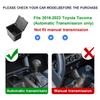 Coin Holder for Toyota 2016-2025 2025 Tacoma Car Center Console Organizer Gear Shift Privacy Coin Secondary Storage Box with Lid