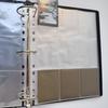 PVC Faux Leather Large Capacity Loose-Leaf Card Album and Photo Organizer