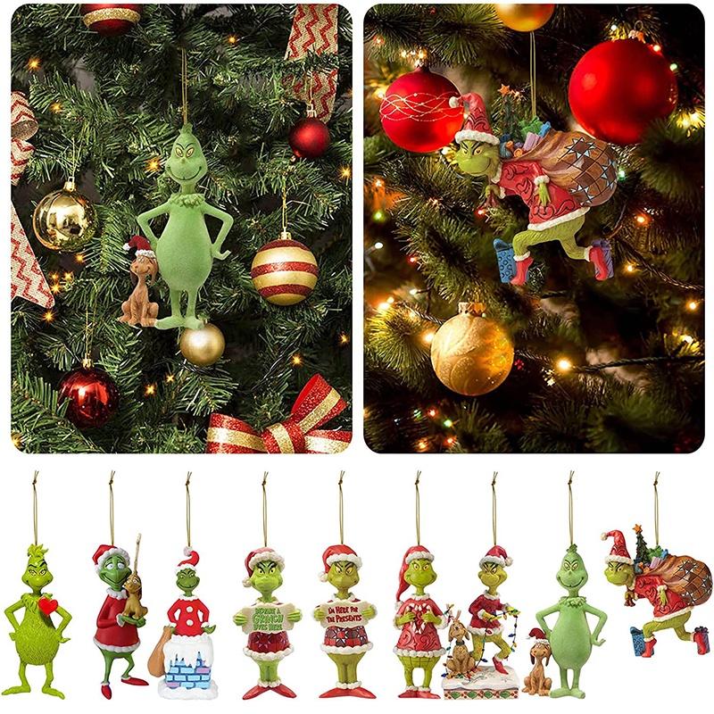 Gorgeous The Grinch Christmas Tree Pendant Ornament For Party Home Decor