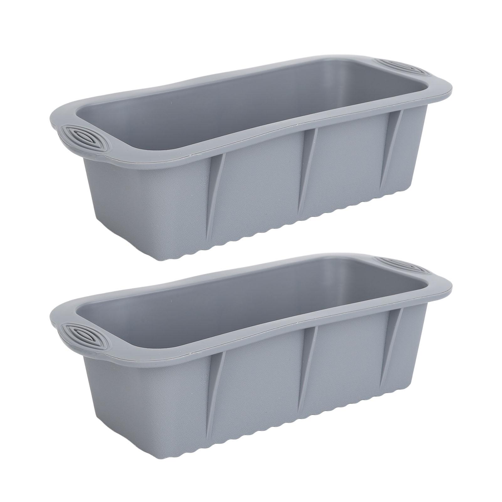 

2 Pcs Large Ice Block Mold Silicone Reusable Multipurpose Big Ice Cube Tray for Bath Cooler