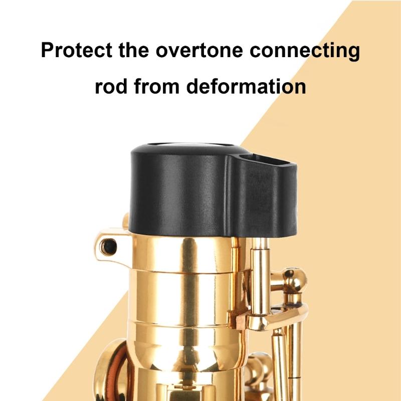 3Pcs Saxophone End Plug Plastic AntiBump Caps Saxophone End Caps Bent Neck Plug for Tenors Saxophone Bent Neck Key