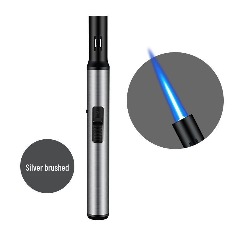 Windproof Metal Jet Lighter: Outdoor, Cigar, Spot Welding Tool