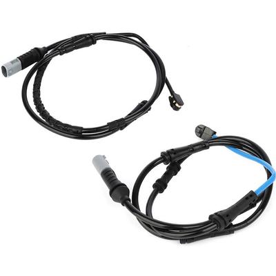 2Pcs Front & Rear Brake Pad Wear Sensor 34356791958 For BMW 528i 535d 535i 550i