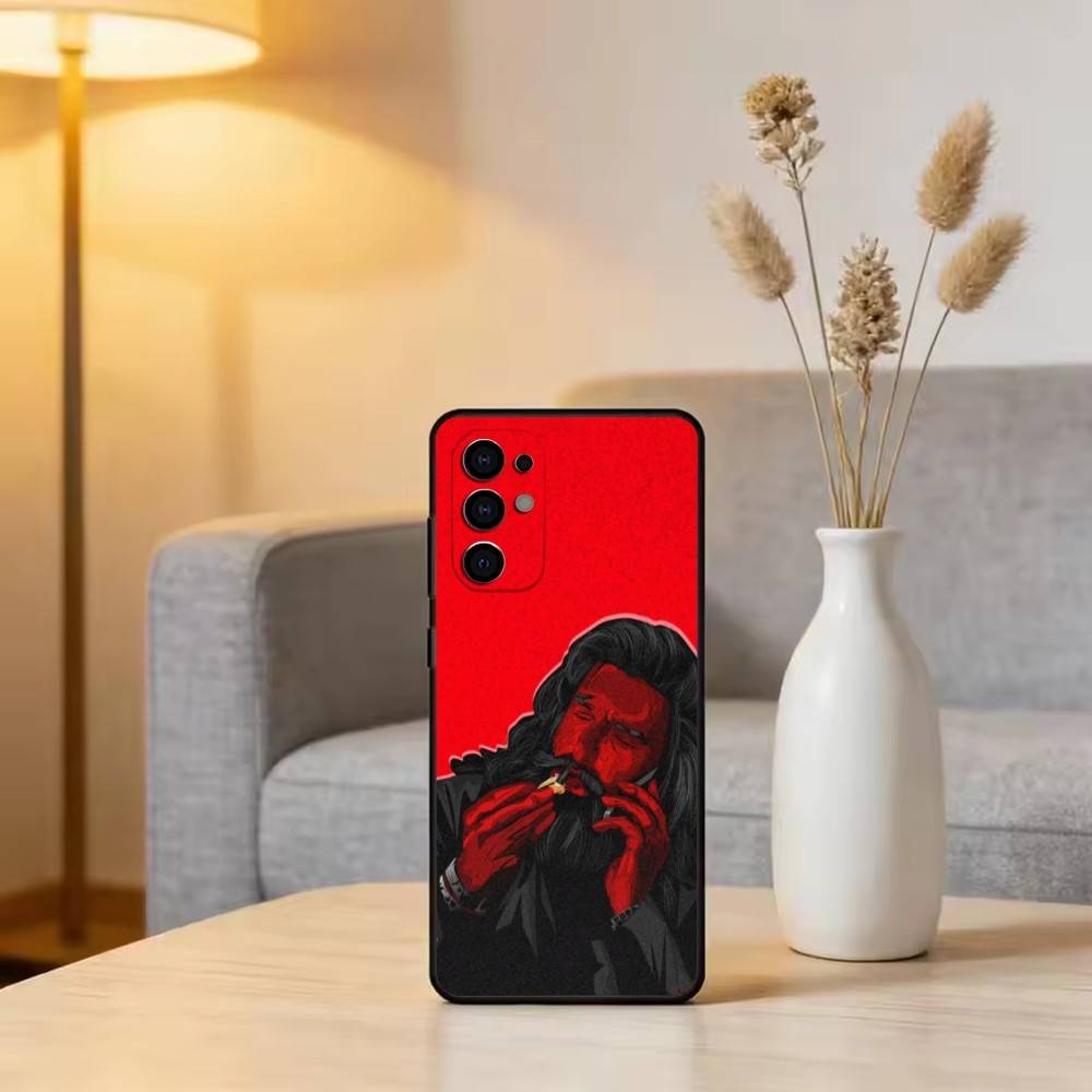 D-DTR H-amza Phone Case For Samsung S25,S24,S21,S22,S23,S30,Ultra,S20,Plus,Fe,Lite,Note,10,Black Cover